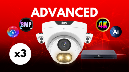 UNV Advanced IP Camera 3Pk