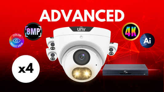 UNV Advanced IP Camera 4Pk