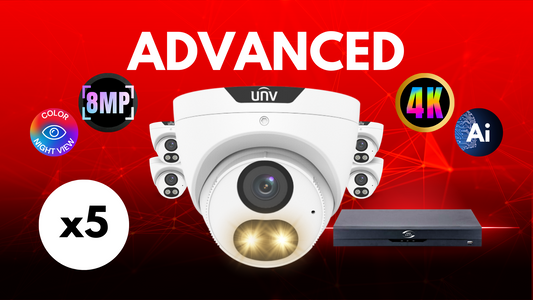 UNV Advanced IP Camera 5Pk