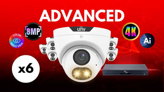 UNV Advanced IP Camera 6Pk