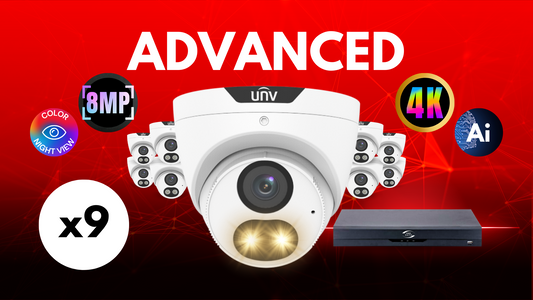 UNV Advanced IP Camera 9Pk