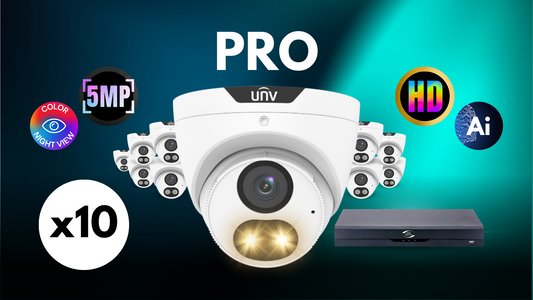UNV Pro IP Camera 10Pk