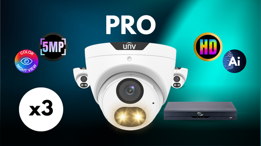 UNV Pro IP Camera 3Pk
