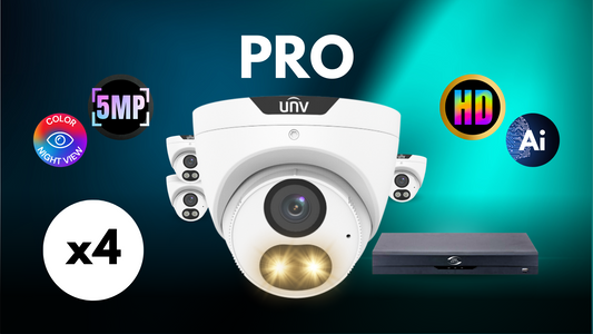 UNV Pro IP Camera 4Pk