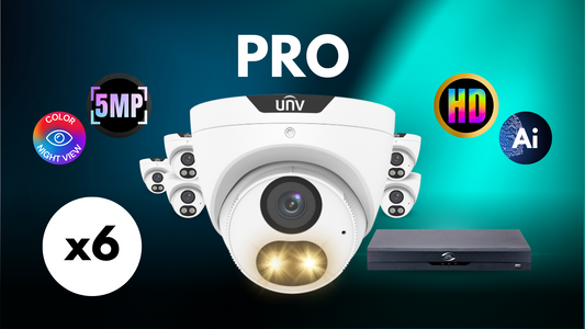 UNV Pro IP Camera 6Pk