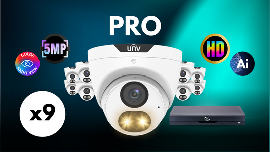 UNV Pro IP Camera 9Pk