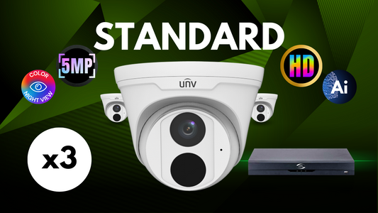UNV Standard IP Camera 3Pk