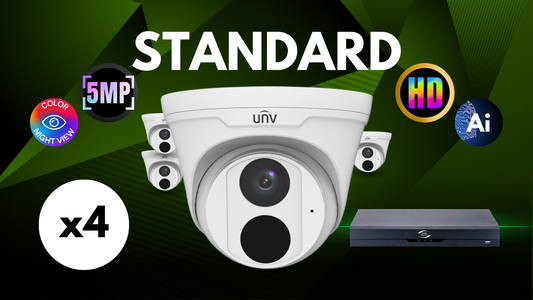 UNV Standard IP Camera 4Pk