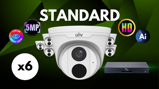 UNV Standard IP Camera 6Pk