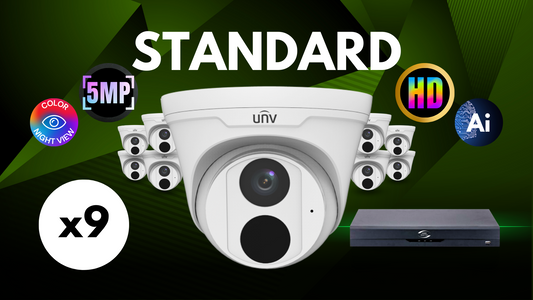 UNV Standard IP Camera 9Pk