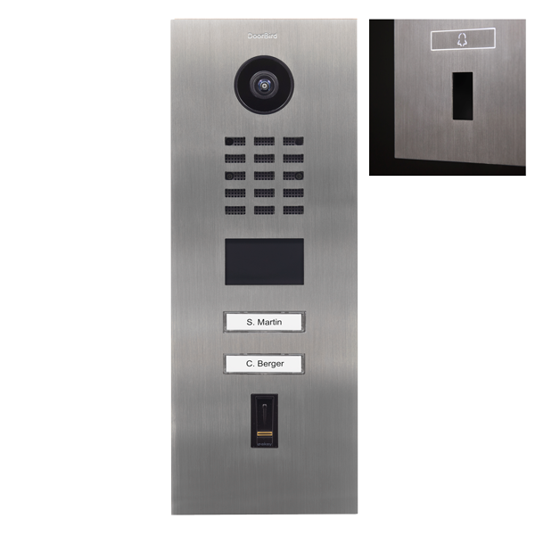 DoorBird IP Video Door Station D2102FV EKEY