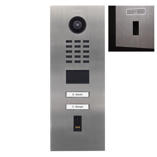 DoorBird IP Video Door Station D2102FV EKEY