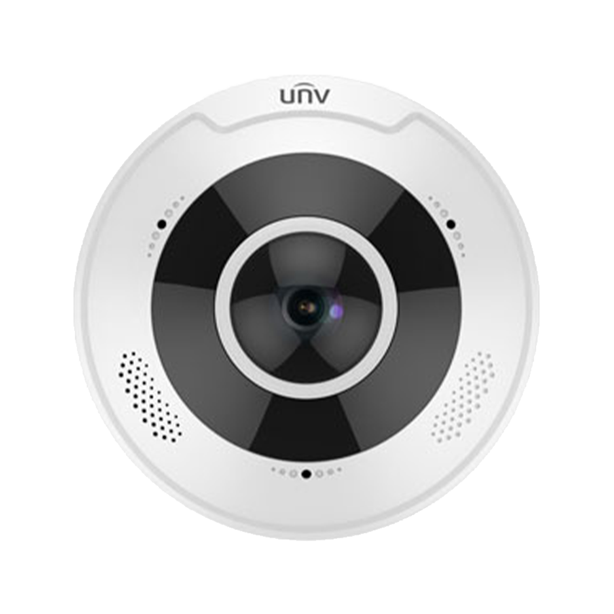 4K Ultra HD Vandal-resistant Fisheye Fixed Dome Camera